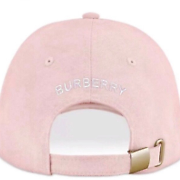 Luxurious Burberry 'Her' Pink Hat - Elevate Your Style with Timeless Elegance! - Picture 2 of 2